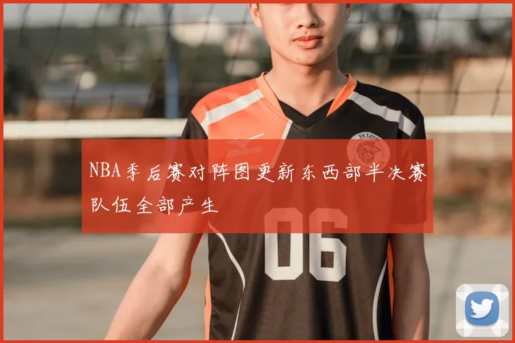 NBA季后赛对阵图更新东西部半决赛队伍全部产生