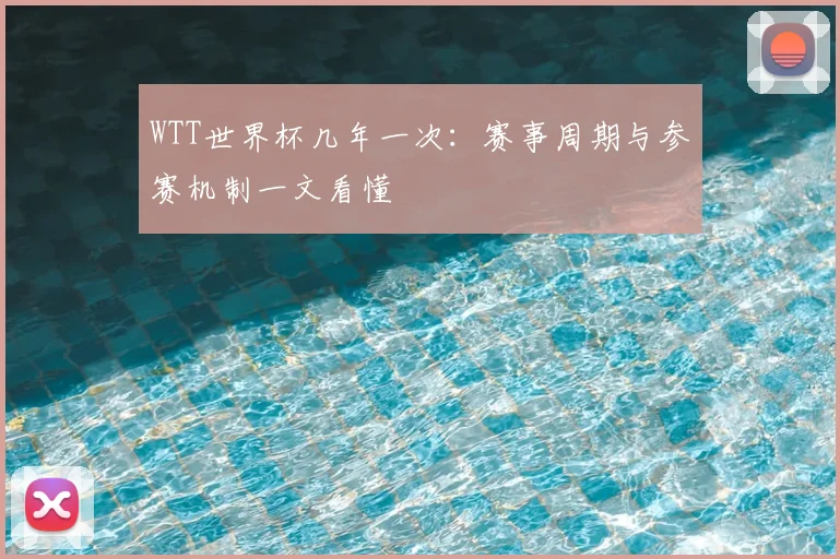 WTT世界杯几年一次:赛事周期与参赛机制一文看懂